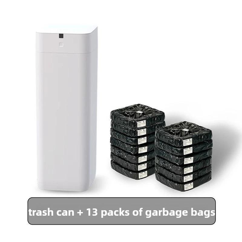 30L Smart Trash Can Automatic Packing Wastebasket Large Capacity Food Waste Disposal Induction Type Home Cleaning Organizer
30L Smart Trash Can Automatic Packing Wastebasket Large Capacity Food Waste Disposal Induction Type Home Cleaning Organizer