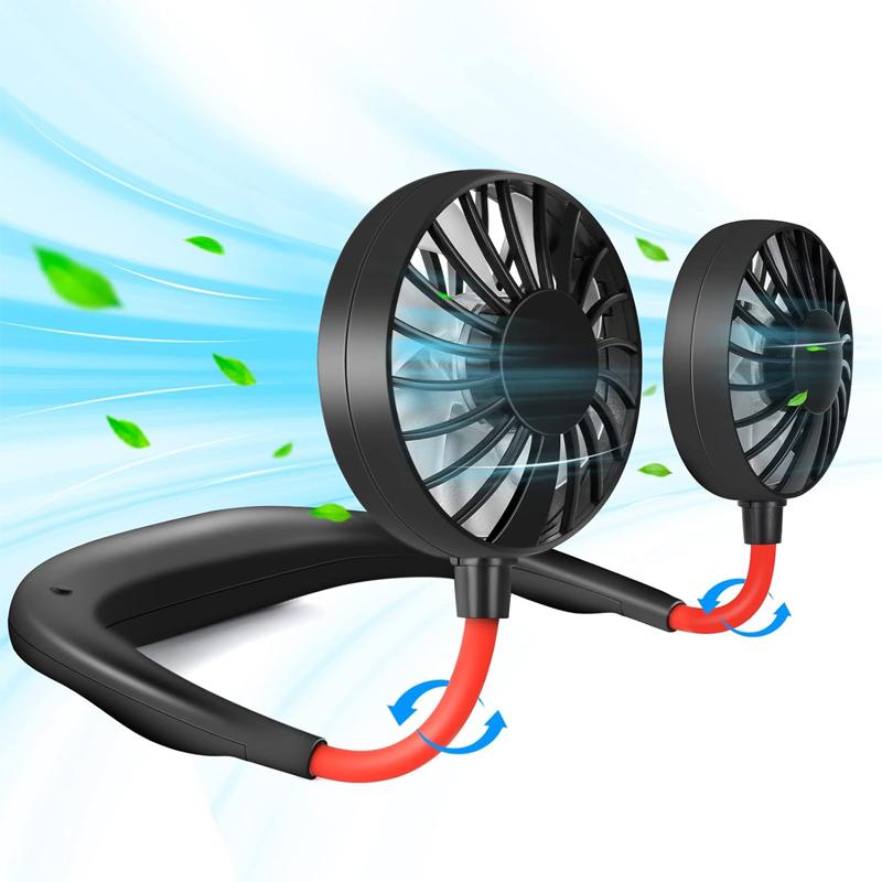 New Wearable Foldable Neck Air Cooling Fan Portable USB Rechargeable Dual Fan Lazy People Outdoor Camping fan чёрный
New Wearable Foldable Neck Air Cooling Fan Portable USB Rechargeable Dual Fan Lazy People Outdoor Camping fan чёрный