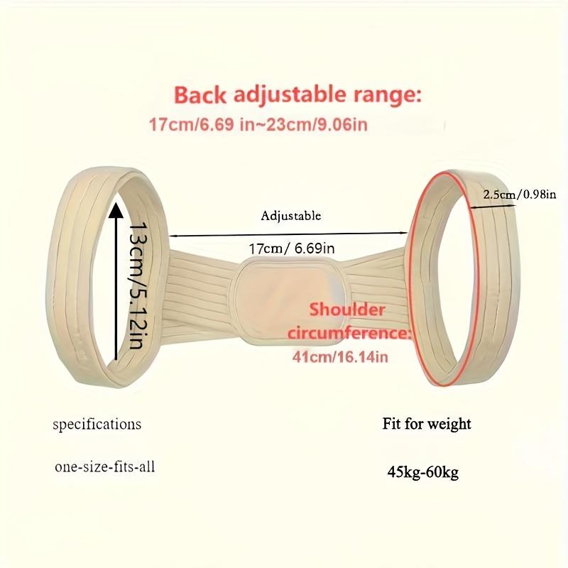 Adjustable Posture Corrector 1pc, Unisex Back Brace Support Belt, Length Adjustable for Better Posture Confidence красный
Adjustable Posture Corrector 1pc, Unisex Back Brace Support Belt, Length Adjustable for Better Posture Confidence красный