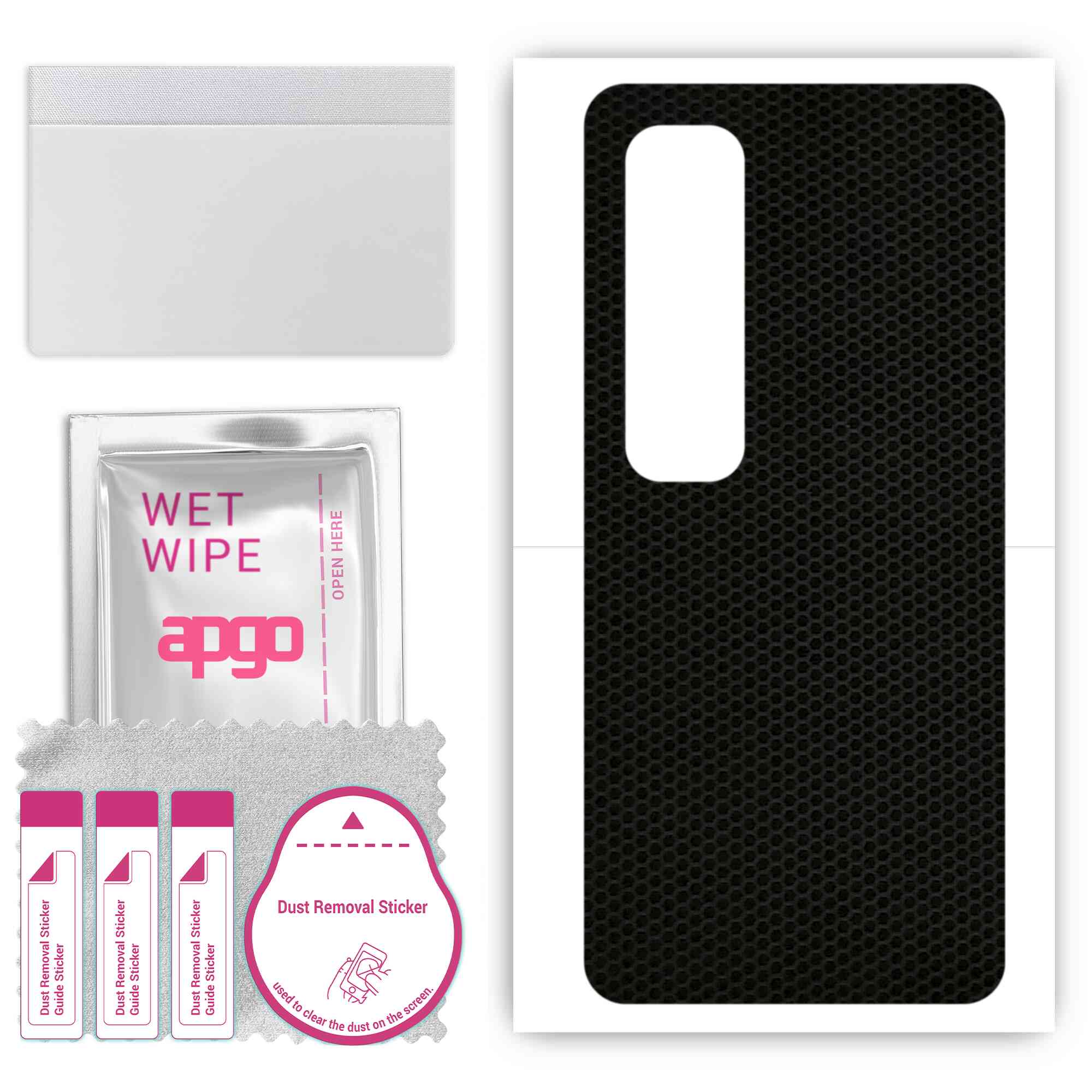 apgo Protective Skin Sticker for the back compatible with Xiaomi Mi 10 Ultra, Wrap Film, Foil, Vinyl - Pattern Matrix
apgo Protective Skin Sticker for the back compatible with Xiaomi Mi 10 Ultra, Wrap Film, Foil, Vinyl - Pattern Matrix