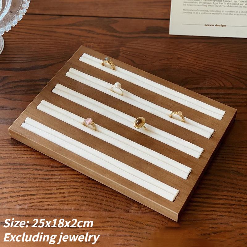 Vintage Jewelry Display Tray Luxury Ring Storage Trays Counter Ring Earring Organizer Display Tray Wooden Jewelry Shooting Props
Vintage Jewelry Display Tray Luxury Ring Storage Trays Counter Ring Earring Organizer Display Tray Wooden Jewelry Shooting Props