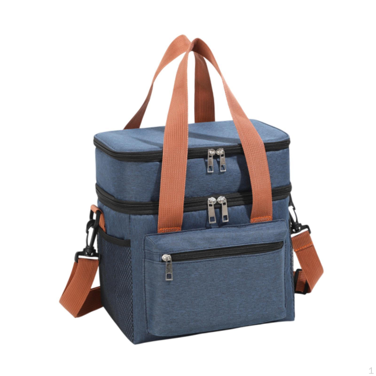 Ізоляційна сумка для доставки їжі. Сумка великої місткості для кемпінгу та походів синій
Ізоляційна сумка для доставки їжі. Сумка великої місткості для кемпінгу та походів синій