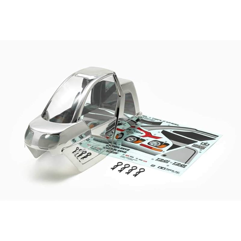Tamiya hop up options (OP) No.1856 1/8RC dancing rider Chrome metallic body parts set 54856
Tamiya hop up options (OP) No.1856 1/8RC dancing rider Chrome metallic body parts set 54856