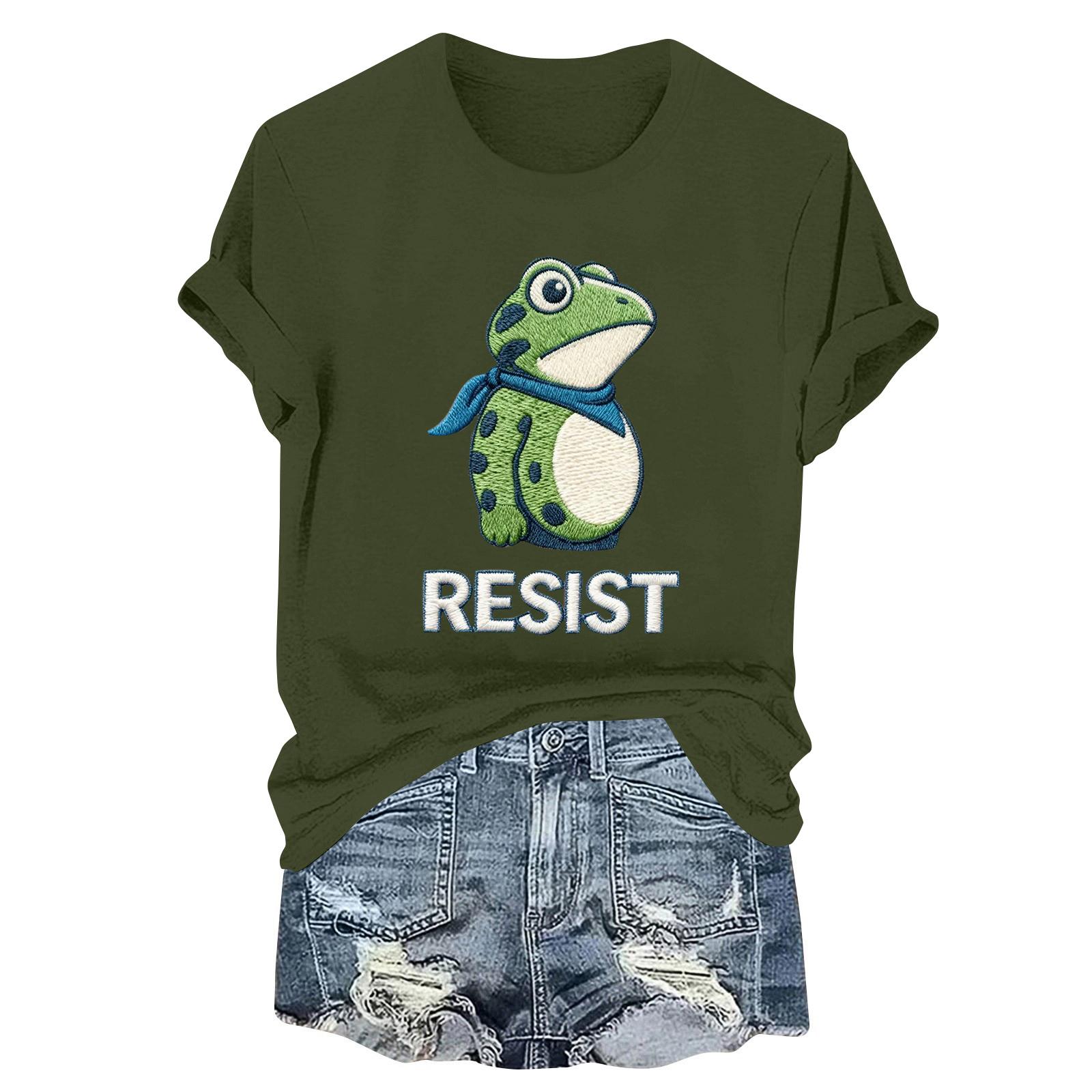 Women s Fashion Casual Printed Round Neck Short Sleeved Pullover T-Shirt Top L
Women s Fashion Casual Printed Round Neck Short Sleeved Pullover T-Shirt Top L