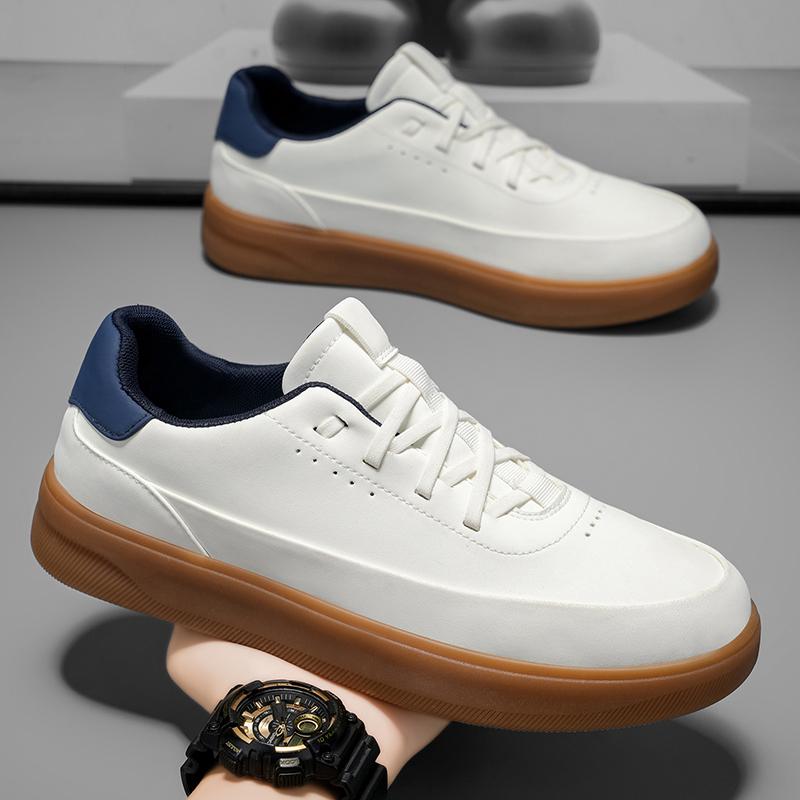 Men Casual Shoes Leather GenuineLeather New Casual White Genuine light soft sole small Suitable for Daily Wear and Various Occasions 39
Men Casual Shoes Leather GenuineLeather New Casual White Genuine light soft sole small Suitable for Daily Wear and Various Occasions 39