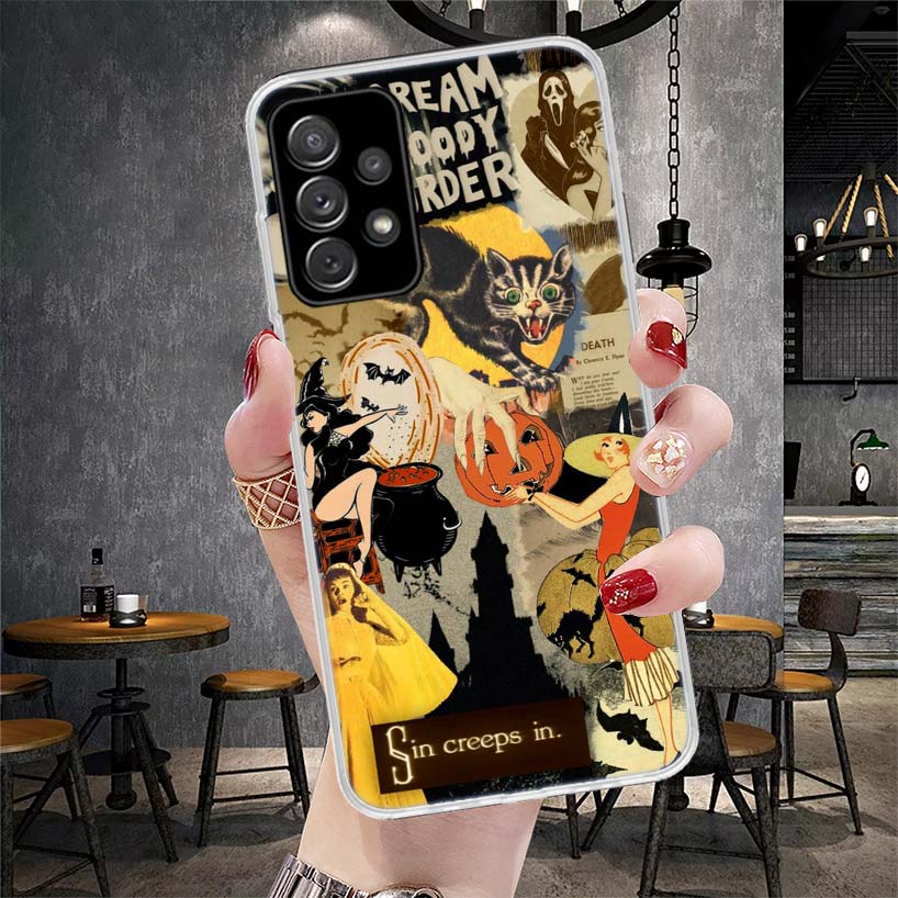Halloween Fall Art Witch Cat Phone Case For Samsung Galaxy A12 A22 A32 A52 A72 A02S A51 A50S A71 A70 A31 A20S Note 20 Ultra S10 Samsung Note 20
Halloween Fall Art Witch Cat Phone Case For Samsung Galaxy A12 A22 A32 A52 A72 A02S A51 A50S A71 A70 A31 A20S Note 20 Ultra S10 Samsung Note 20