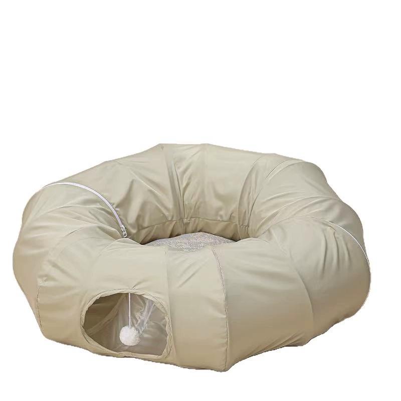 Cat Donut Tunnel Bed, Breathable Summer Pet Cave, Multi-functional Cat House for All Year, Indoor Cat Play Mat хаки
Cat Donut Tunnel Bed, Breathable Summer Pet Cave, Multi-functional Cat House for All Year, Indoor Cat Play Mat хаки