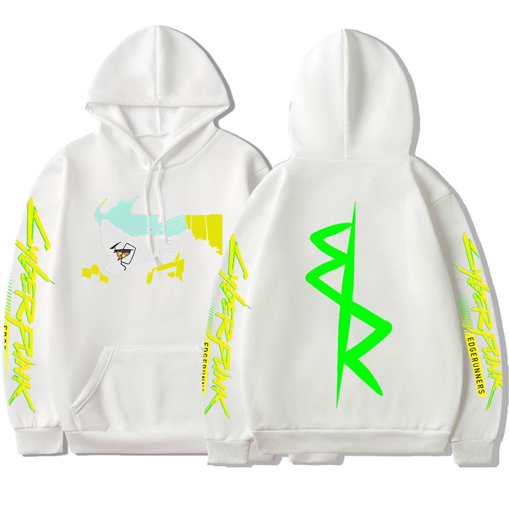 Японське аніме Edgerunners David Hoodie Унісекс/жіноча толстовка з капюшоном Harajuku Streetwear Повсякденний спортивний костюм Великі толстовки M
Японське аніме Edgerunners David Hoodie Унісекс/жіноча толстовка з капюшоном Harajuku Streetwear Повсякденний спортивний костюм Великі толстовки M