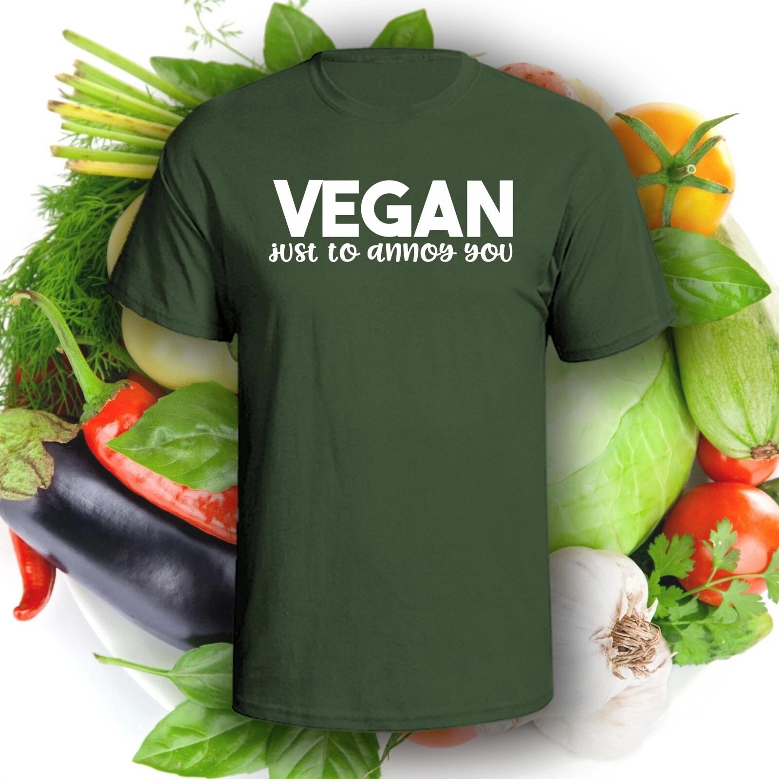 Vegan Just To Annoy You 1 T-Shirt | Pick Your Color! | Vegetarian / Vegan S
Vegan Just To Annoy You 1 T-Shirt | Pick Your Color! | Vegetarian / Vegan S