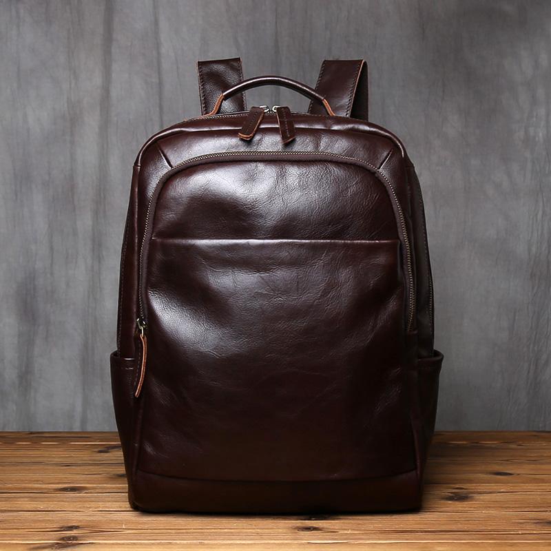 NZPJ Retro Genuine Leather Men s Backpack Fashion Backpack Top Layer Cowhide Computer Backpack Large Capacity Travel Bag кавовий
NZPJ Retro Genuine Leather Men s Backpack Fashion Backpack Top Layer Cowhide Computer Backpack Large Capacity Travel Bag кавовий