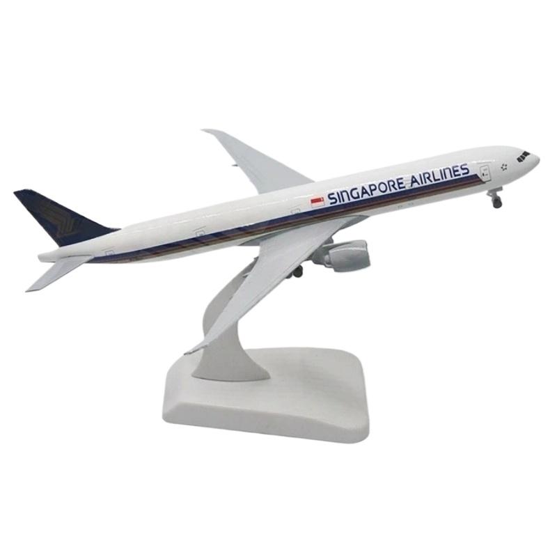 20cm for B777 Singapore Airlines Metal Alloy Aircraft Miniature Scale Plane Model Decorative Desks Suitable for Gift Giving
20cm for B777 Singapore Airlines Metal Alloy Aircraft Miniature Scale Plane Model Decorative Desks Suitable for Gift Giving