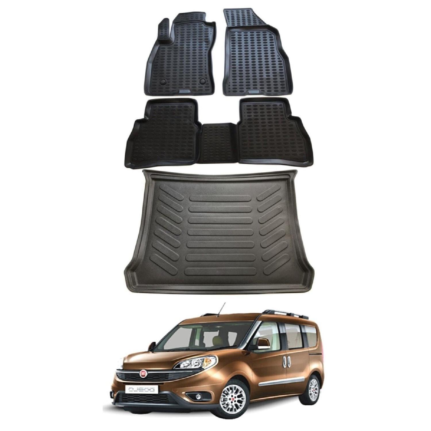 Fiat Doblo 2 3d Коврик для бассейна 2010-2022 Двойной комплект для багажного бассейна
Fiat Doblo 2 3d Коврик для бассейна 2010-2022 Двойной комплект для багажного бассейна