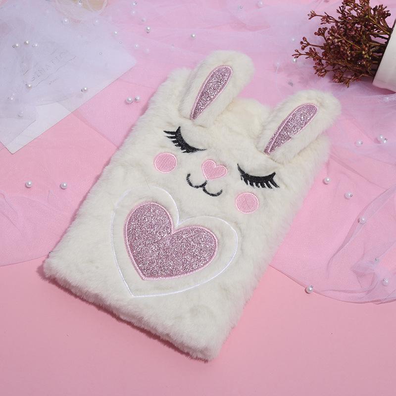 Cartoon Love Heart Plush Notebook: Cute Colorful Planner & Diary with Rabbit Ears 14.5*21cm покинуть белый
Cartoon Love Heart Plush Notebook: Cute Colorful Planner & Diary with Rabbit Ears 14.5*21cm покинуть белый