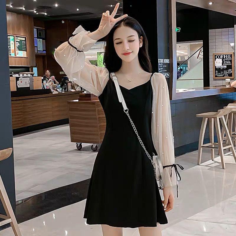 2026 Spring/Summer Mesh Beaded Korean Style Mid-Length Formal Dress - Short/Long Sleeve Options Small
2026 Spring/Summer Mesh Beaded Korean Style Mid-Length Formal Dress - Short/Long Sleeve Options Small