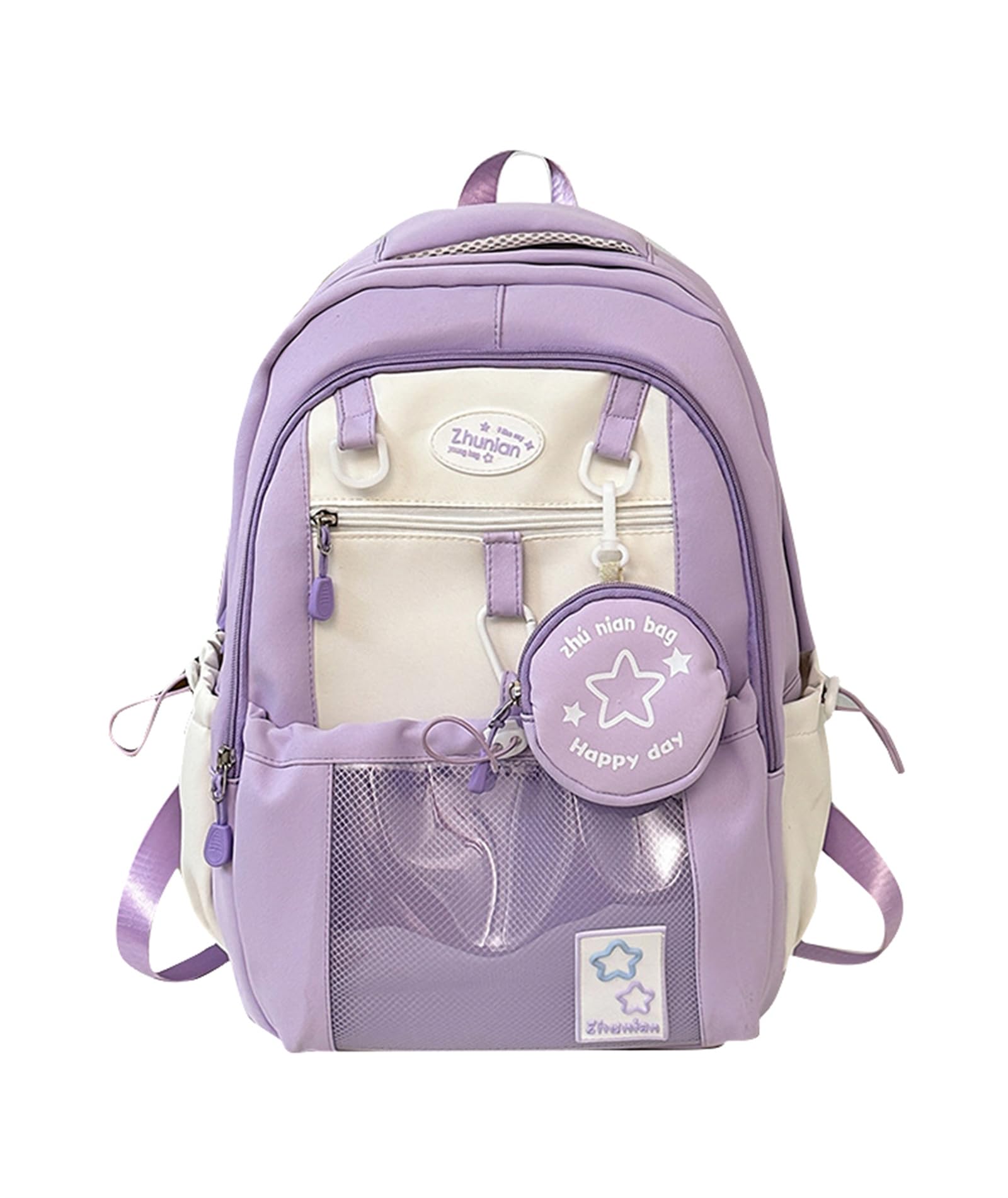 OIUYUE Cute Ita Bag Backpack for Women with Charms, Large Capacity, Transparent Design, Perfect for Otaku, Oshikatsu, and School Students (Medium
OIUYUE Cute Ita Bag Backpack for Women with Charms, Large Capacity, Transparent Design, Perfect for Otaku, Oshikatsu, and School Students (Medium