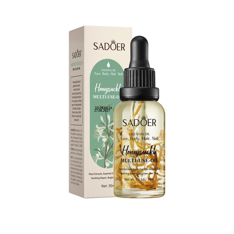 Jasmine Dried Flower Massage Oil SADOER Moisturizing and Rejuvenating Skin Body Essential Oil honeysuckle 30ml
Jasmine Dried Flower Massage Oil SADOER Moisturizing and Rejuvenating Skin Body Essential Oil honeysuckle 30ml