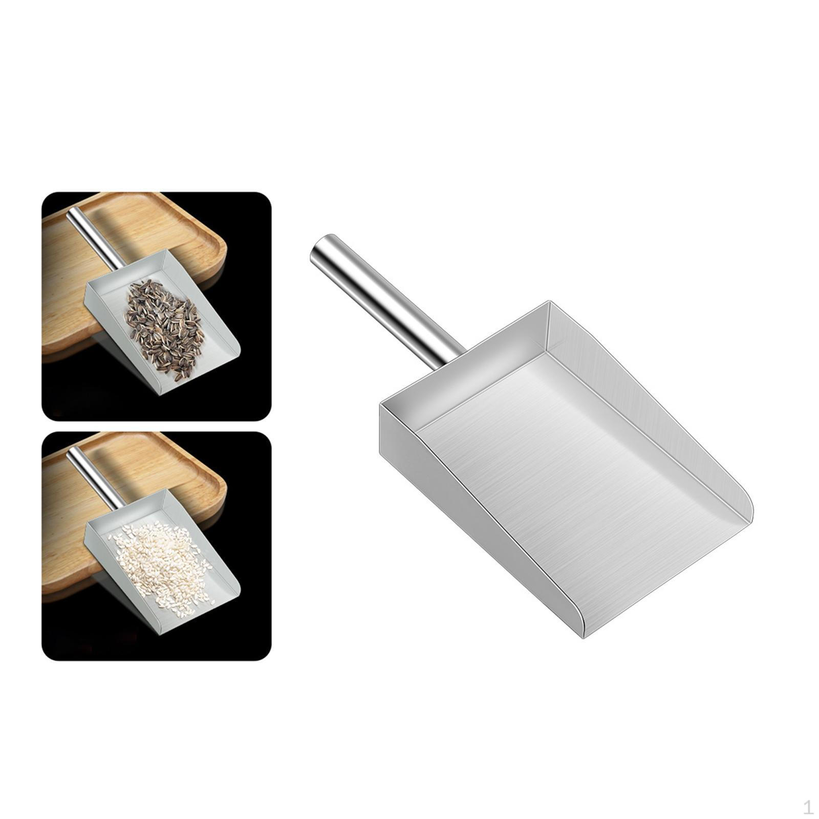 Коммерческий совок для муки, сухие конфеты, многоцелевой лед для попкорна для ресторана S