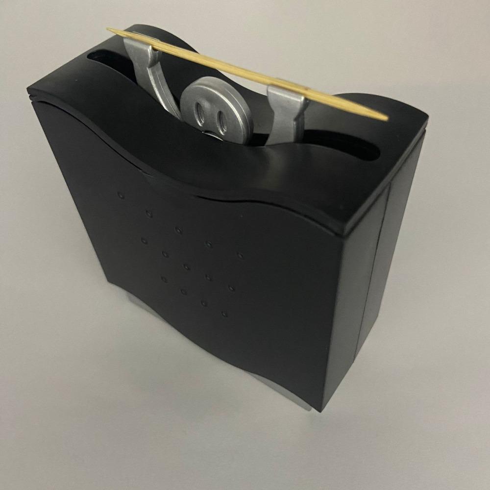 Black Toothpick Holders Lifting Man Type Toothpick Storage Case Toothpicks Dispenser Box Travel
Black Toothpick Holders Lifting Man Type Toothpick Storage Case Toothpicks Dispenser Box Travel