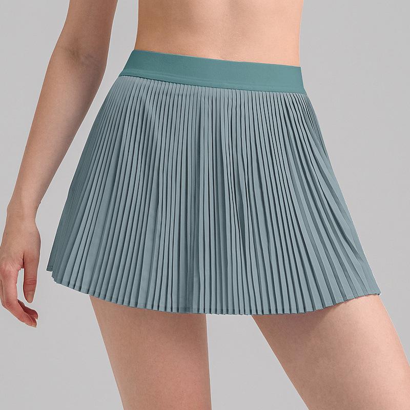Women s Quick-Dry Pleated Running Skirt with Inner Lining - Summer Yoga & Fitness Sportswear M (for 50-56 kg) шифер серый
Women s Quick-Dry Pleated Running Skirt with Inner Lining - Summer Yoga & Fitness Sportswear M (for 50-56 kg) шифер серый