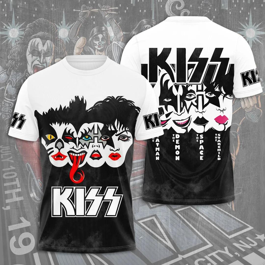 Гарячі Футболки з Логотипом Гурту Kiss 3D Принт Літні Чоловічі Жіночі Смішні З Коротким Рукавом Круглий Виріз Футболка Вуличні Чоловічі Топи S
Гарячі Футболки з Логотипом Гурту Kiss 3D Принт Літні Чоловічі Жіночі Смішні З Коротким Рукавом Круглий Виріз Футболка Вуличні Чоловічі Топи S