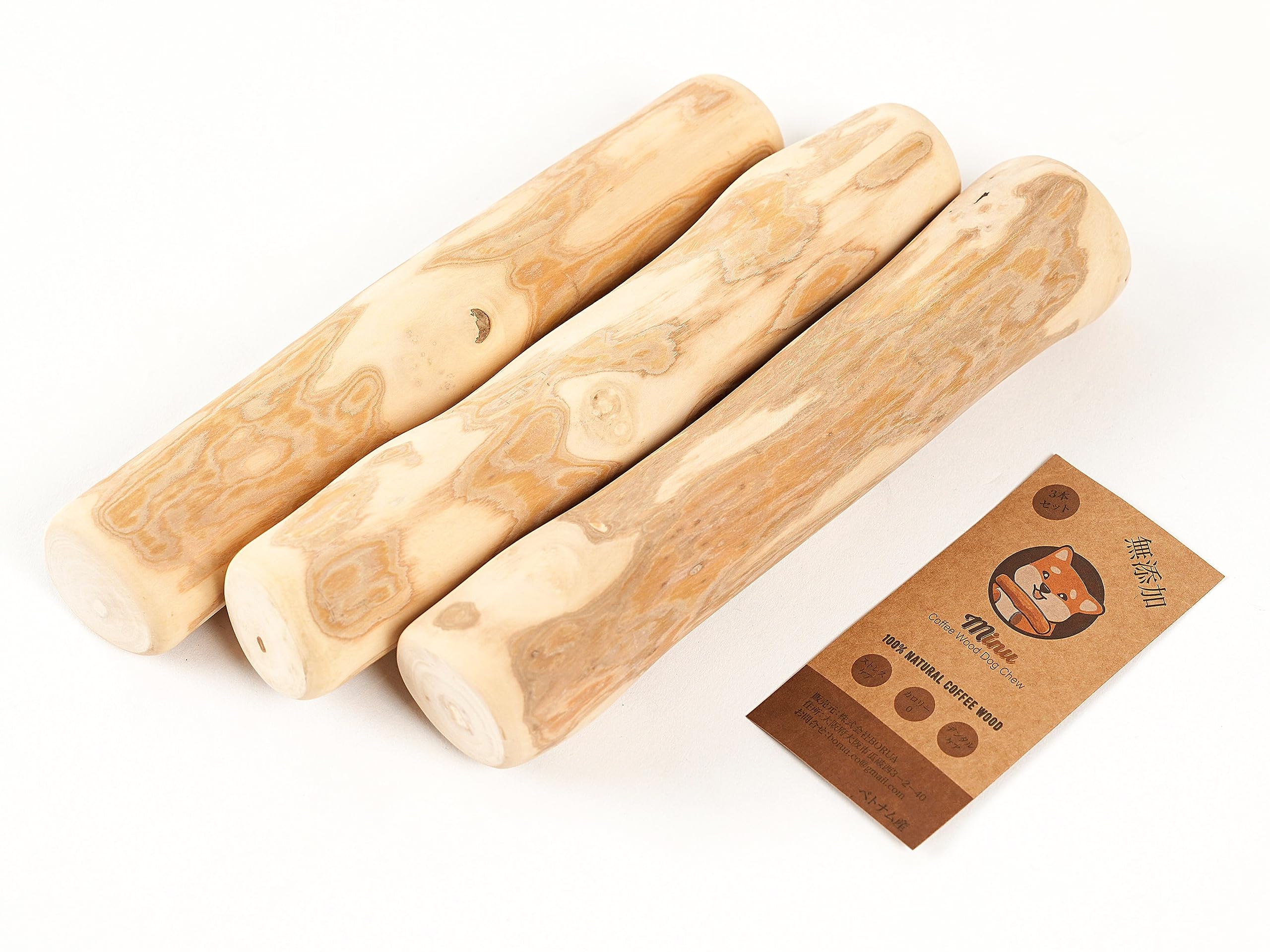 MINU Dog Chew Toy Natural Natural Wood Coffee Tree Dental Care Additive-Free 100% (3 Pieces, L) жёлтый
MINU Dog Chew Toy Natural Natural Wood Coffee Tree Dental Care Additive-Free 100% (3 Pieces, L) жёлтый