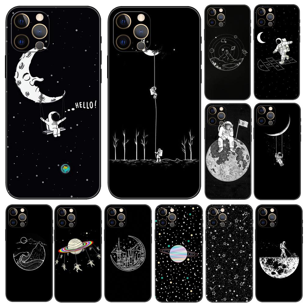 Чехол для телефона Space Moon для iPhone 5 5S 2020se 6 6s 7 8 plus x 10 XR XS 11 12 13 mini pro MAX, черная задняя крышка из ТПУ iphone 5 5S SE 2016
Чехол для телефона Space Moon для iPhone 5 5S 2020se 6 6s 7 8 plus x 10 XR XS 11 12 13 mini pro MAX, черная задняя крышка из ТПУ iphone 5 5S SE 2016