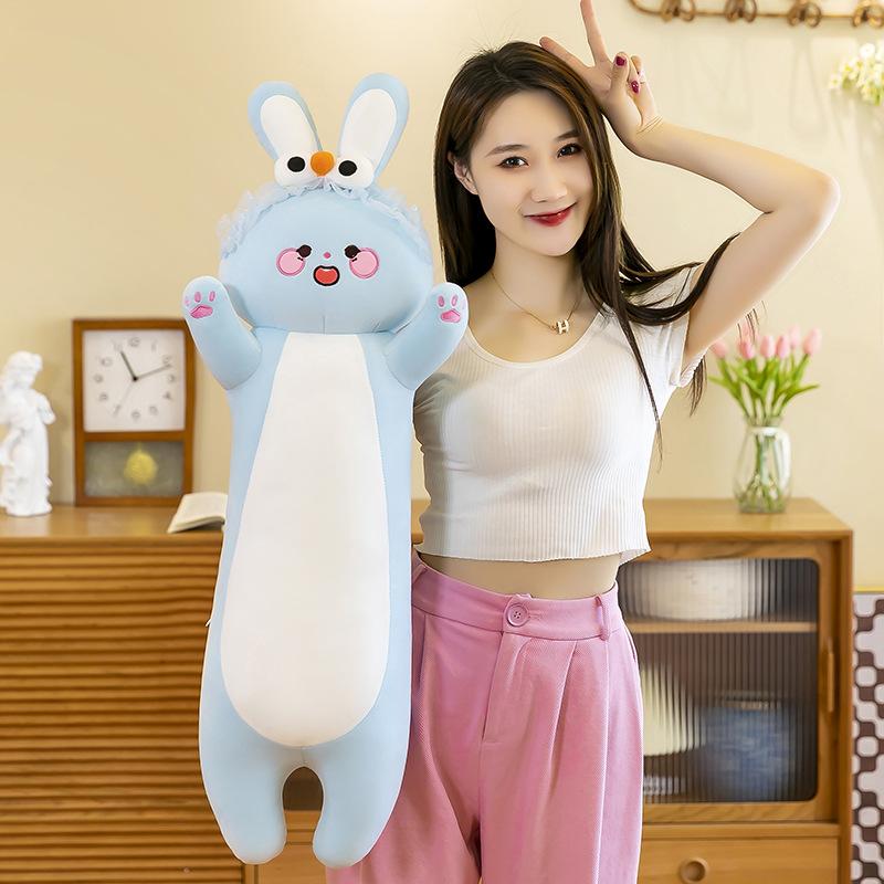 Cute Soft Long Rabbit Plush Pillow Stuffed Toy Office Nap Home Comfort Cushion Gift Doll Child Christmas Decor 60CM синій
Cute Soft Long Rabbit Plush Pillow Stuffed Toy Office Nap Home Comfort Cushion Gift Doll Child Christmas Decor 60CM синій