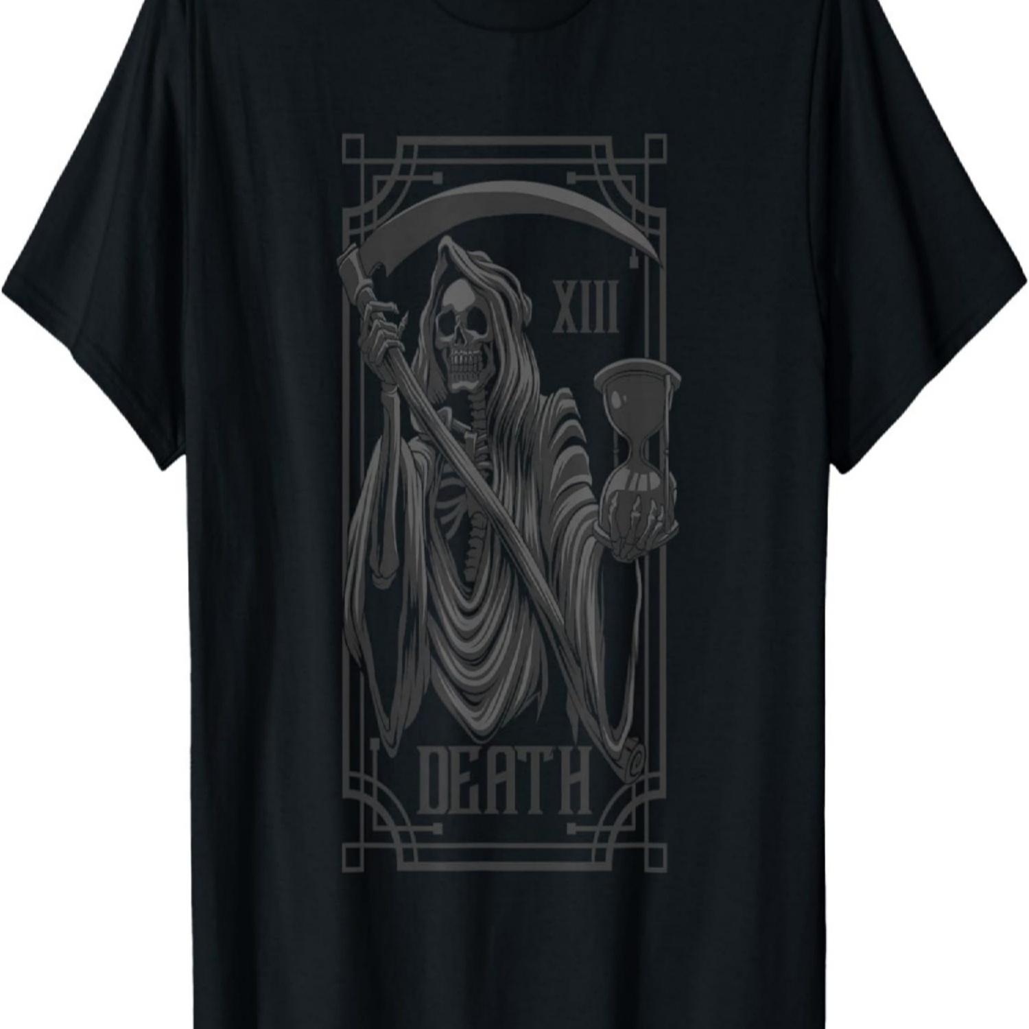 Tarot Card Shirt Goth Death Grim Reaper Occult Pagan Satanic T-Shirt XXXXXL
Tarot Card Shirt Goth Death Grim Reaper Occult Pagan Satanic T-Shirt XXXXXL