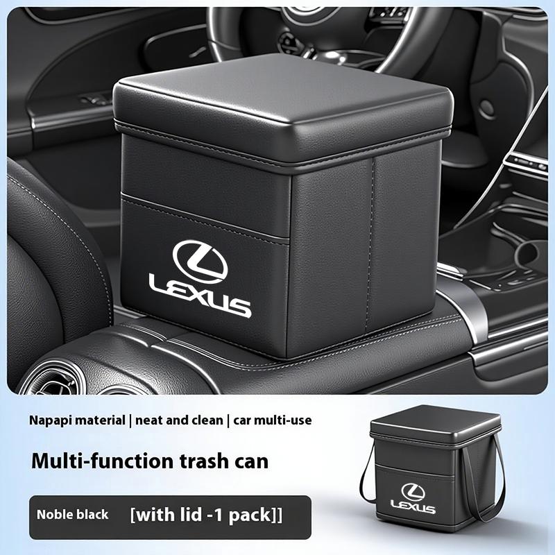 Lexus Car Foldable Leather Storage Box Garbage Bin Accessories For Lexus F SPORT ES RX NX LS UX LM LX GX LC RZ IS CT GS RC HS SC
Lexus Car Foldable Leather Storage Box Garbage Bin Accessories For Lexus F SPORT ES RX NX LS UX LM LX GX LC RZ IS CT GS RC HS SC
