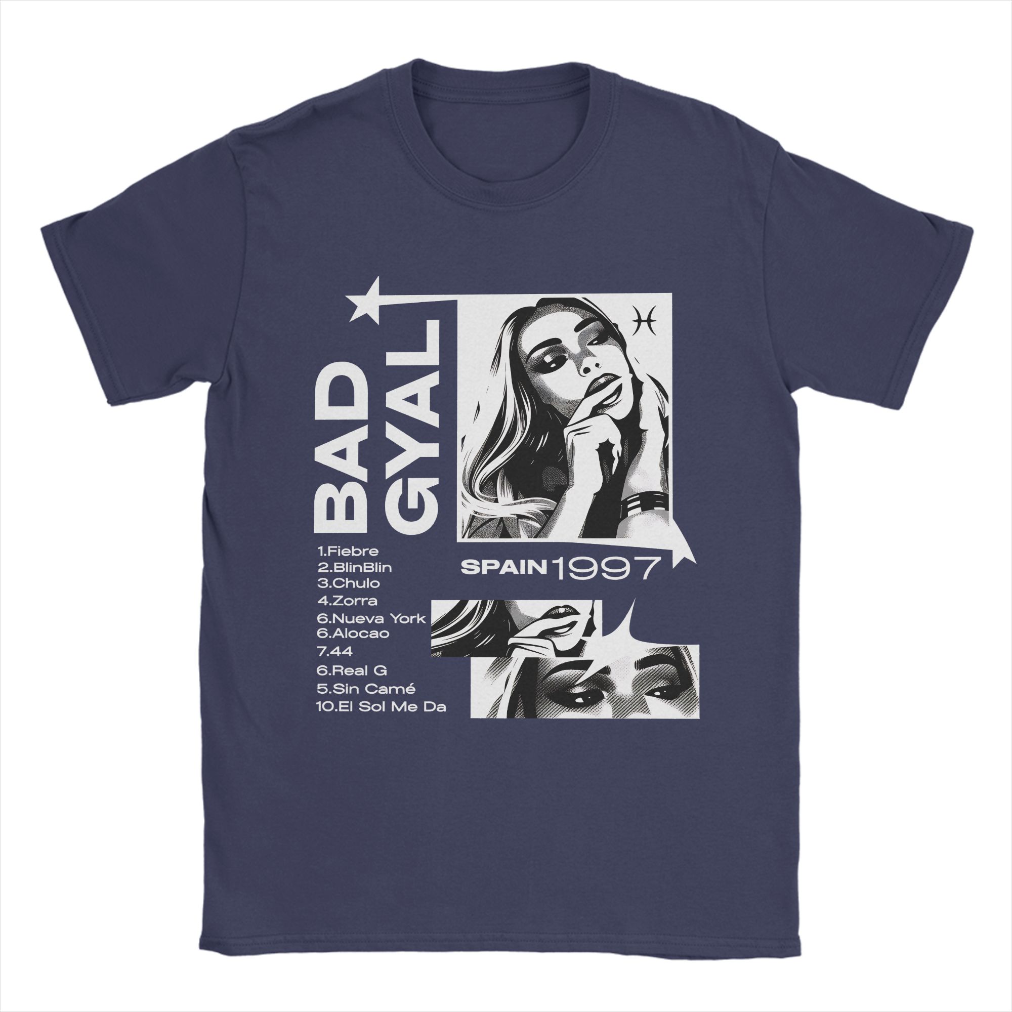 Bad Gyal Real Gyal Album Cotton TShirt For Men Beach Vintage TShirts Comfortable Trendy Cool Tees Oversize Wholesale Tops 4XL
Bad Gyal Real Gyal Album Cotton TShirt For Men Beach Vintage TShirts Comfortable Trendy Cool Tees Oversize Wholesale Tops 4XL
