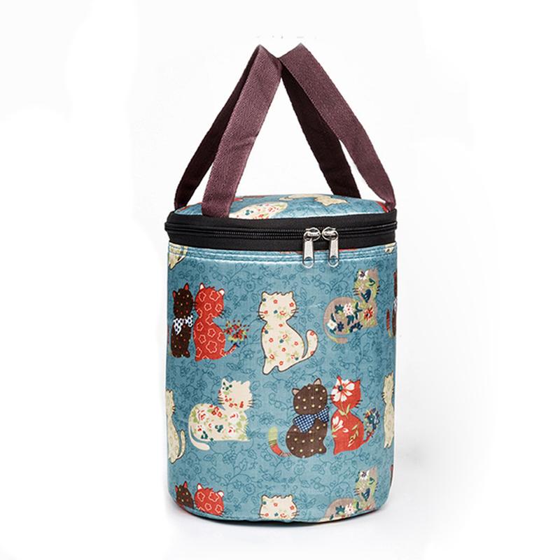 Cylindrical Lunch Bag Portable Thermal Insulated Lunch Box Tote Cooler Ice Bag Round Bento Pouch Waterproof Food Storage Bags
Cylindrical Lunch Bag Portable Thermal Insulated Lunch Box Tote Cooler Ice Bag Round Bento Pouch Waterproof Food Storage Bags
