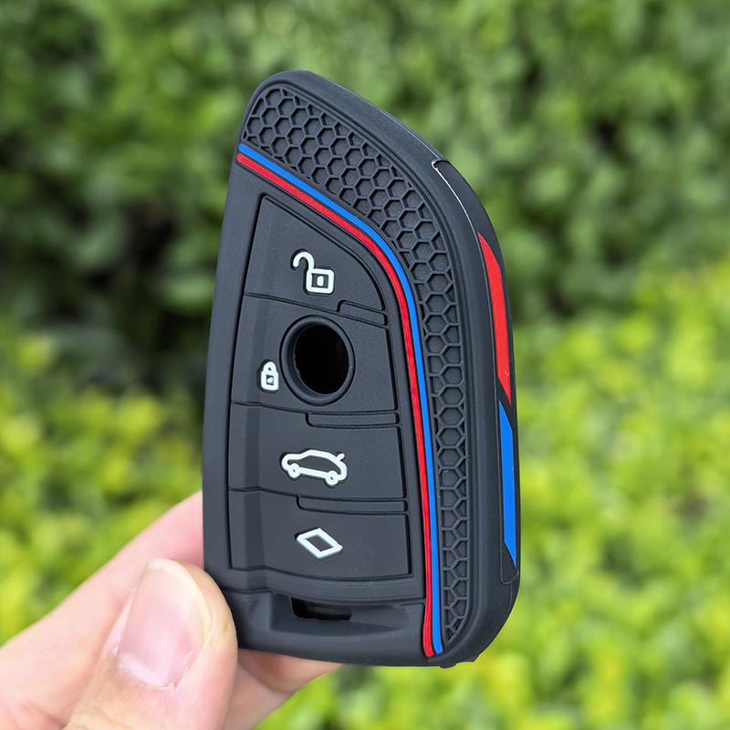 Silicone Car Key Case for BMW 216i F46 X1 X2 X3 X5 X6 GT 2 5 6 7 8 Series M5 Smart Keyless Remote Control Fobs Protector Cover
Silicone Car Key Case for BMW 216i F46 X1 X2 X3 X5 X6 GT 2 5 6 7 8 Series M5 Smart Keyless Remote Control Fobs Protector Cover