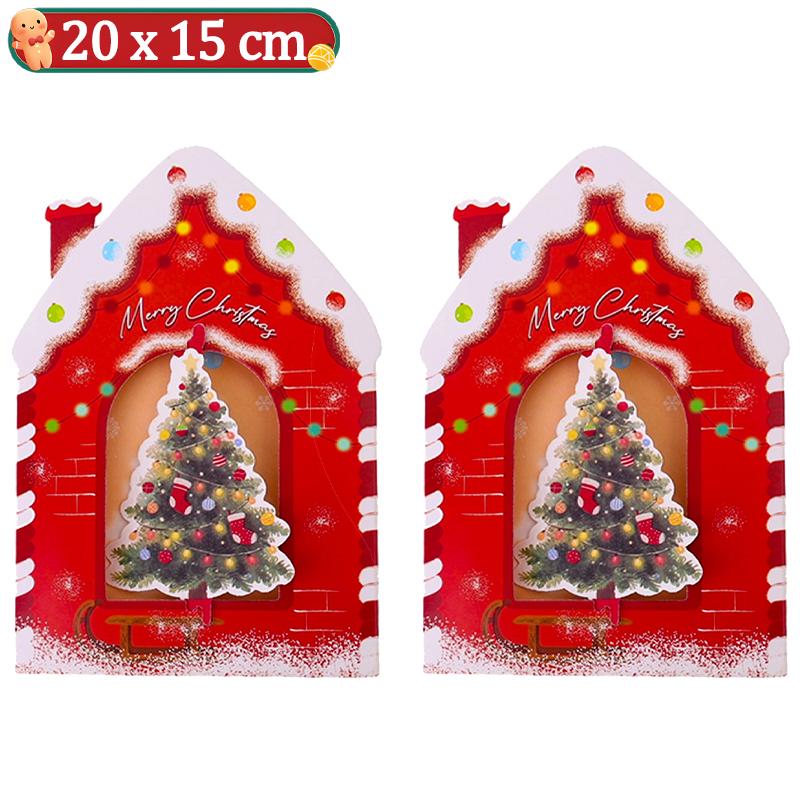 10/50Pcs Xmas Party Greeting Cards Three-dimensional Rotating House Shaped Postcard Friend Family Blessing Cards Gifts Decor 10PCS красный
10/50Pcs Xmas Party Greeting Cards Three-dimensional Rotating House Shaped Postcard Friend Family Blessing Cards Gifts Decor 10PCS красный