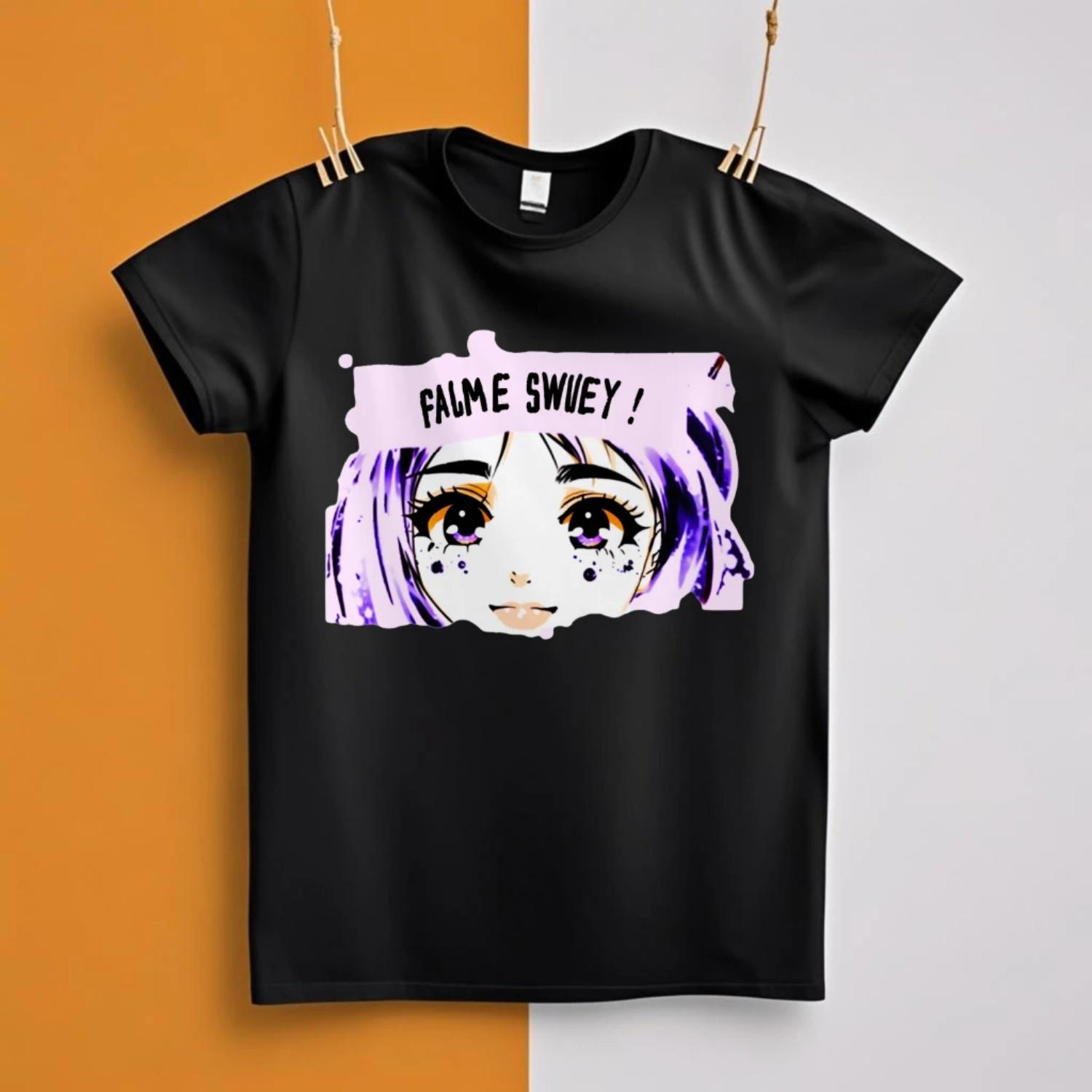 Women s T-Shirt Short Sleeve Round Neck Y2K Graphic Tee Trendy Anime Design Fast Ship S чёрный
Women s T-Shirt Short Sleeve Round Neck Y2K Graphic Tee Trendy Anime Design Fast Ship S чёрный