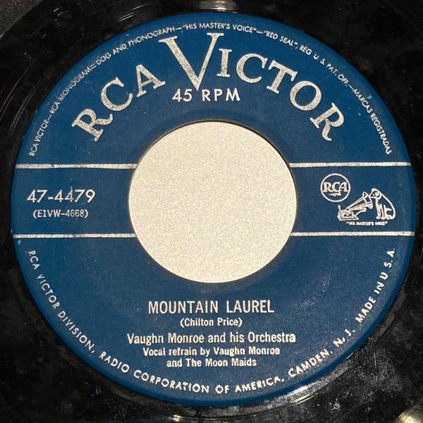 7inch Record VAUGHN MONROE & HIS ORCHESTRA - Mountain Laurel / Ooh! What You Did 474479 RCA Victor US Jazz Used
7inch Record VAUGHN MONROE & HIS ORCHESTRA - Mountain Laurel / Ooh! What You Did 474479 RCA Victor US Jazz Used