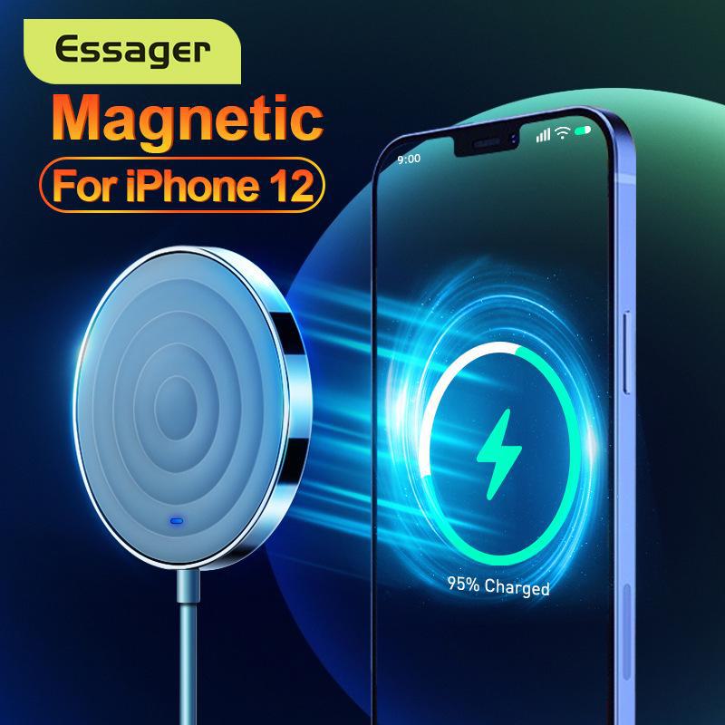 ESSAGER Microwave Series 15W Magnetic Wireless Charger for Apple & Android Devices чорний
ESSAGER Microwave Series 15W Magnetic Wireless Charger for Apple & Android Devices чорний