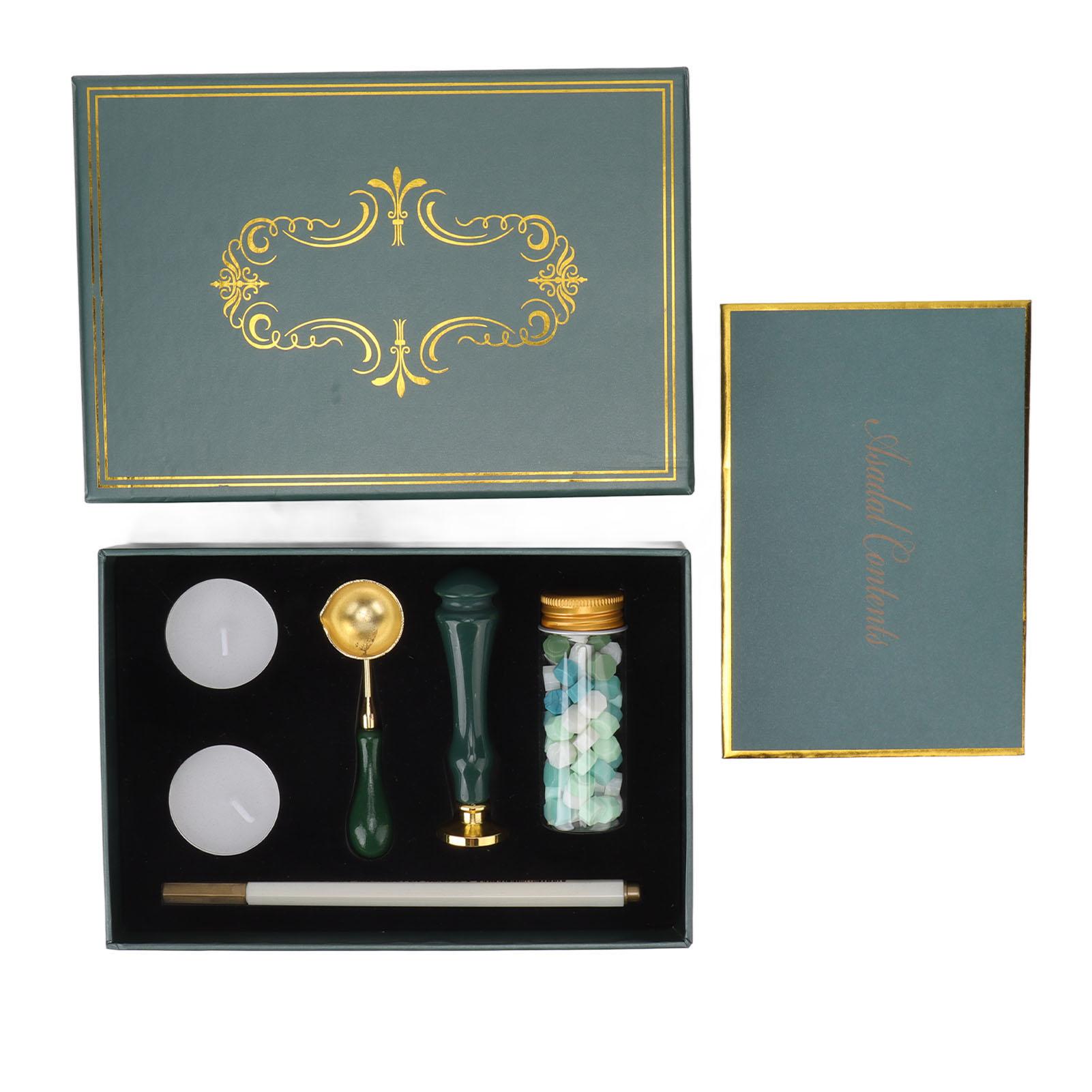 Wax Stamp Kit Retro European Craft Stamp Hand Account Envelopes Paint Sealing Wax Kit Decoration
Wax Stamp Kit Retro European Craft Stamp Hand Account Envelopes Paint Sealing Wax Kit Decoration