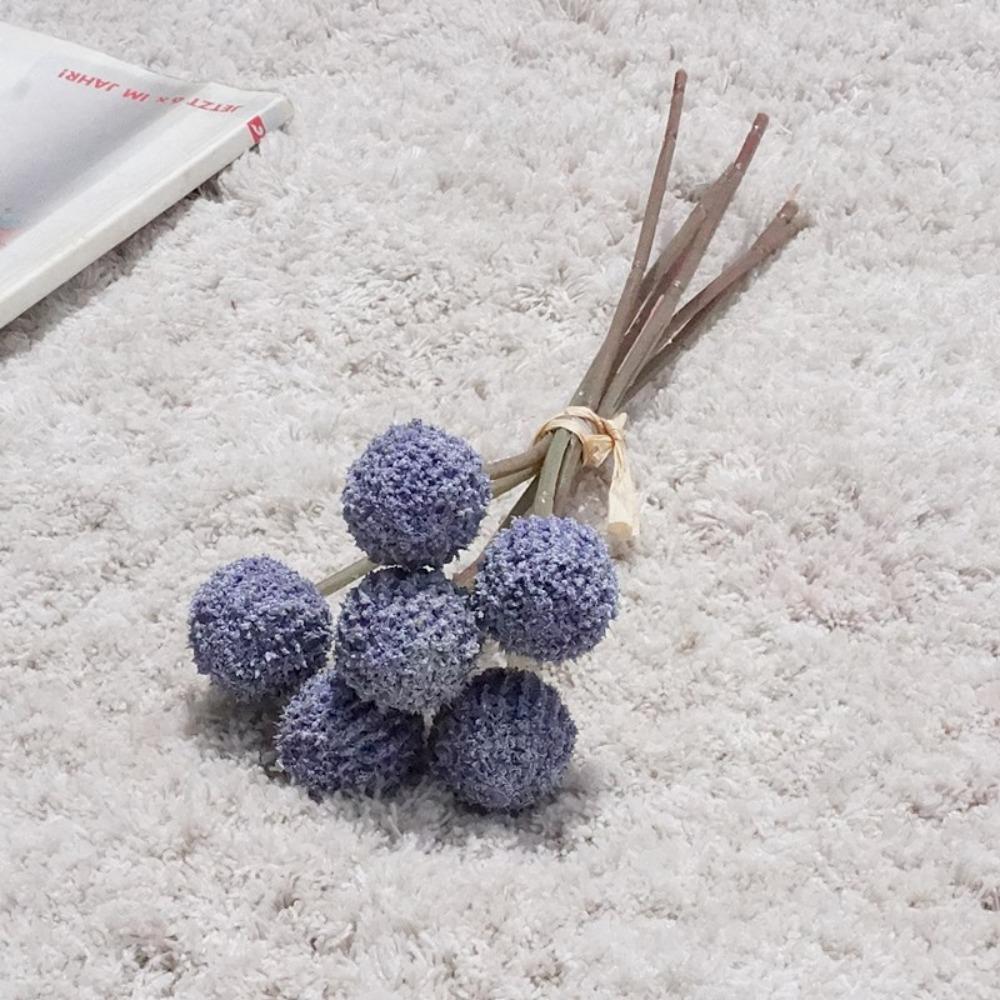 6pcs Real Touch Artificial Flowers Bouquet 6 Head Fake Plants Home Garden Decor синій
6pcs Real Touch Artificial Flowers Bouquet 6 Head Fake Plants Home Garden Decor синій