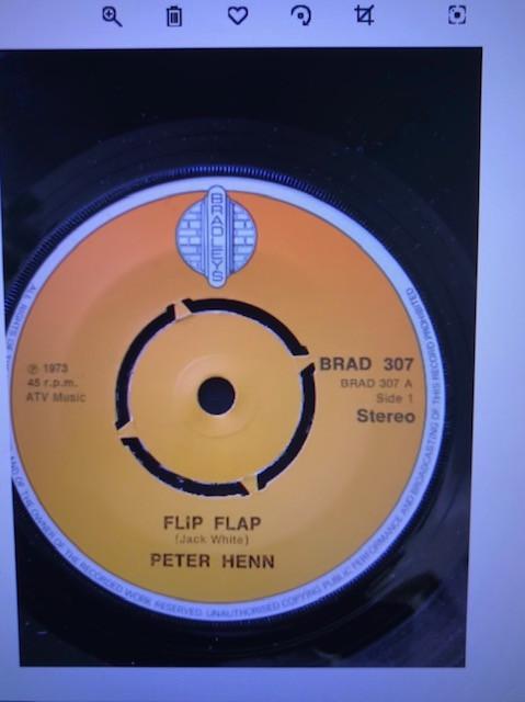 7-дюймовая пластинка PETER HENN Flip Flap BRAD307 Bradleys Recor 1973 UK Rock Б/у
7-дюймовая пластинка PETER HENN Flip Flap BRAD307 Bradleys Recor 1973 UK Rock Б/у