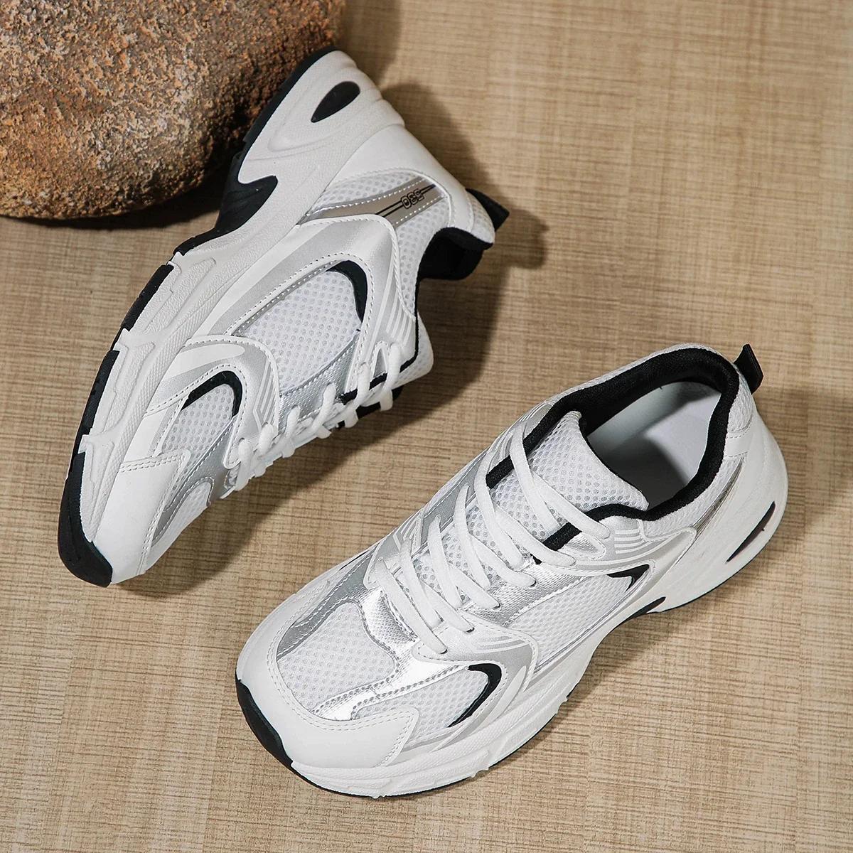 Модные осенние женские туфли из вулканизированной ткани на шнуровке, сетчатые кроссовки с круглым носком и плоским дном, кроссовки для спорта на открытом воздухе, нескользящие туфли на платформе 40 чёрный
Модные осенние женские туфли из вулканизированной ткани на шнуровке, сетчатые кроссовки с круглым носком и плоским дном, кроссовки для спорта на открытом воздухе, нескользящие туфли на платформе 40 чёрный