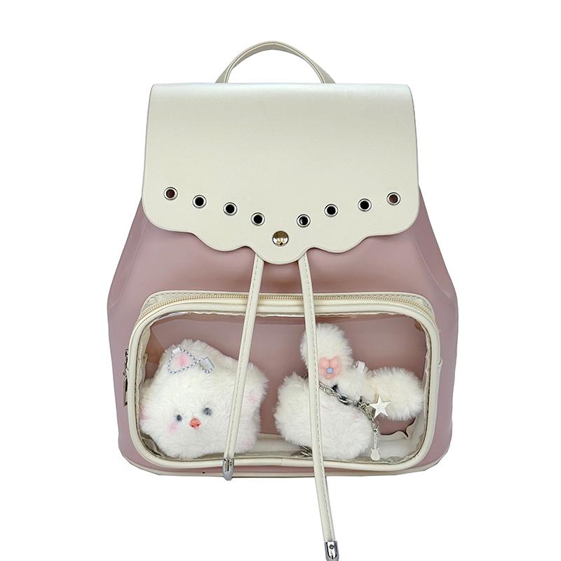 Student Schoolbag Women s Contrast Lightweight Backpack рожевий
Student Schoolbag Women s Contrast Lightweight Backpack рожевий