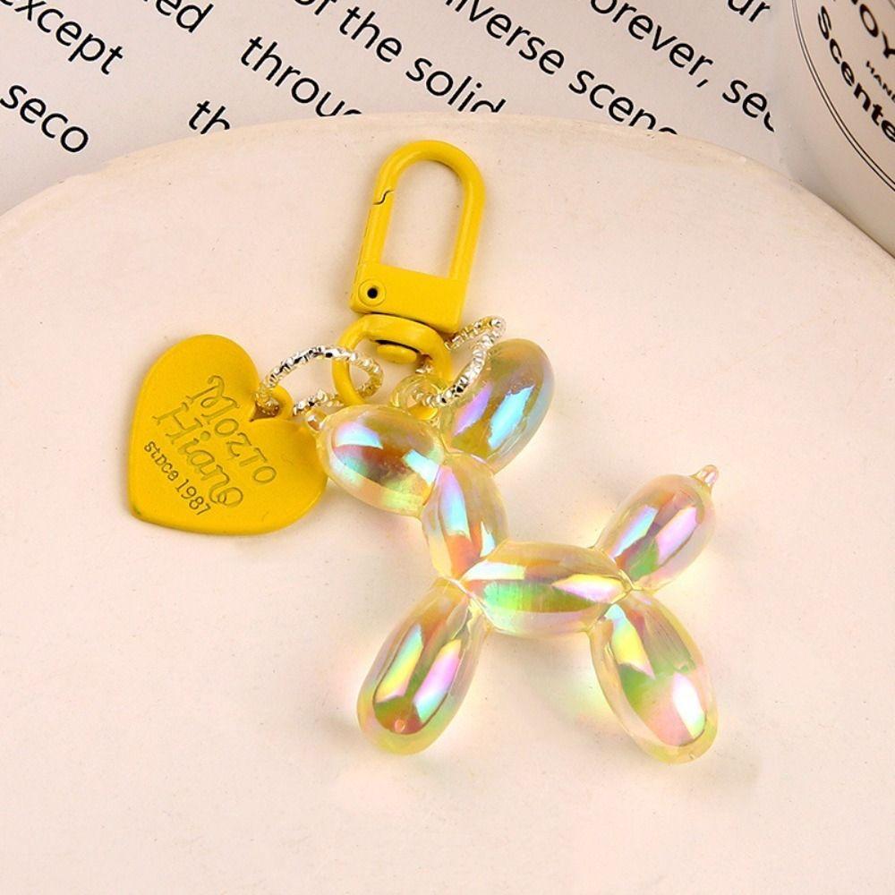 Dazzling Colors Jelly Balloon Puppy Keychain Dog Cartoon Puppy Pendant Unique Decoration жовтий
Dazzling Colors Jelly Balloon Puppy Keychain Dog Cartoon Puppy Pendant Unique Decoration жовтий