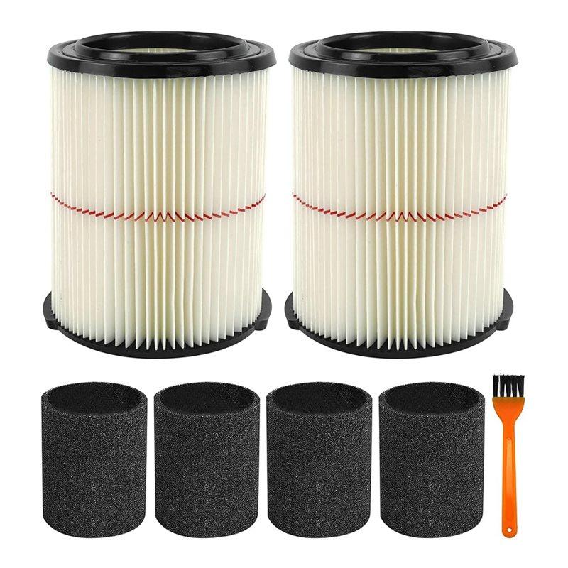 SHGO-Replacement Filters 2 Pack 38754 For Craftsman CMXZVBE38754 Fits 5-20 Gallon Shop Vacuums Includes 4 Pack Foam Sleeves
SHGO-Replacement Filters 2 Pack 38754 For Craftsman CMXZVBE38754 Fits 5-20 Gallon Shop Vacuums Includes 4 Pack Foam Sleeves