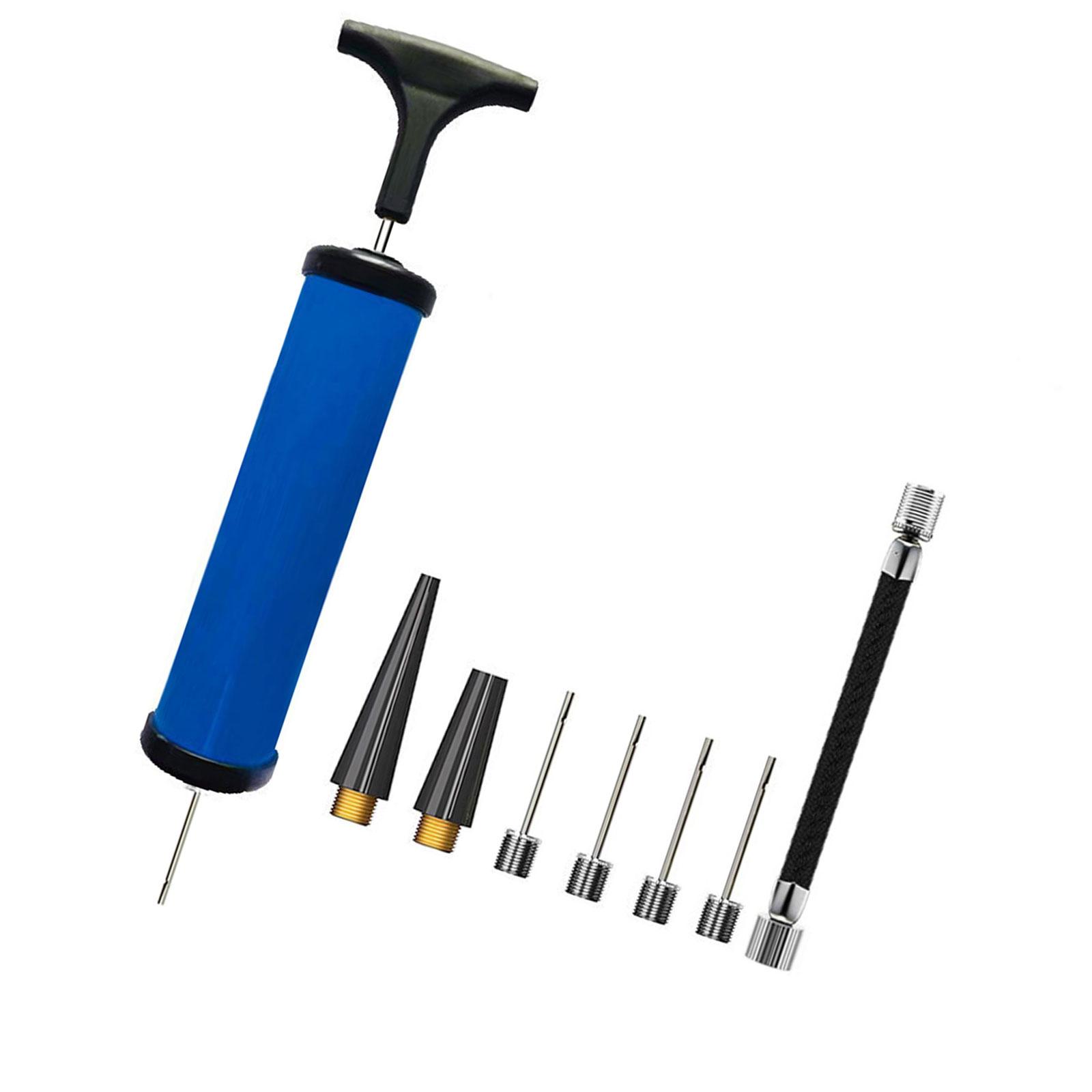 Спортивные мячи насос воздушный насос ручной насос комплекты с игольчатой насадкой и удлинительным шлангом для футбола, волейбола синий
Спортивные мячи насос воздушный насос ручной насос комплекты с игольчатой насадкой и удлинительным шлангом для футбола, волейбола синий