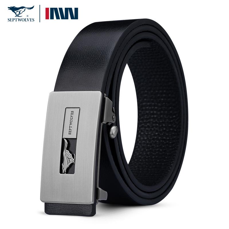Мужской кожаный ремень Seven Wolves - Автоматическая пряжка, Универсальная повседневная одежда высокого класса, Идеальный подарок для фестивалей 110 cm
Мужской кожаный ремень Seven Wolves - Автоматическая пряжка, Универсальная повседневная одежда высокого класса, Идеальный подарок для фестивалей 110 cm