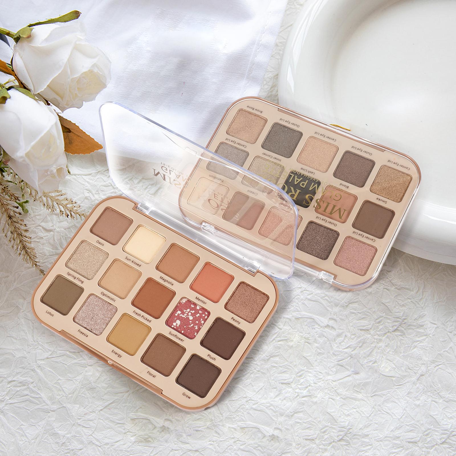 Палитра теней для век Miss Rose Of 15 Colors Shimmer и Matte, Silty Fine и легко окрашивается
Палитра теней для век Miss Rose Of 15 Colors Shimmer и Matte, Silty Fine и легко окрашивается