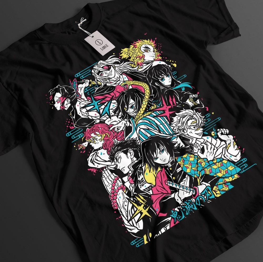 Demon Slayer Shirt Tanjiro T-Shirt Rengoku Tshirt Mitsuri Top Sanemi Anime Tee 4XL
Demon Slayer Shirt Tanjiro T-Shirt Rengoku Tshirt Mitsuri Top Sanemi Anime Tee 4XL