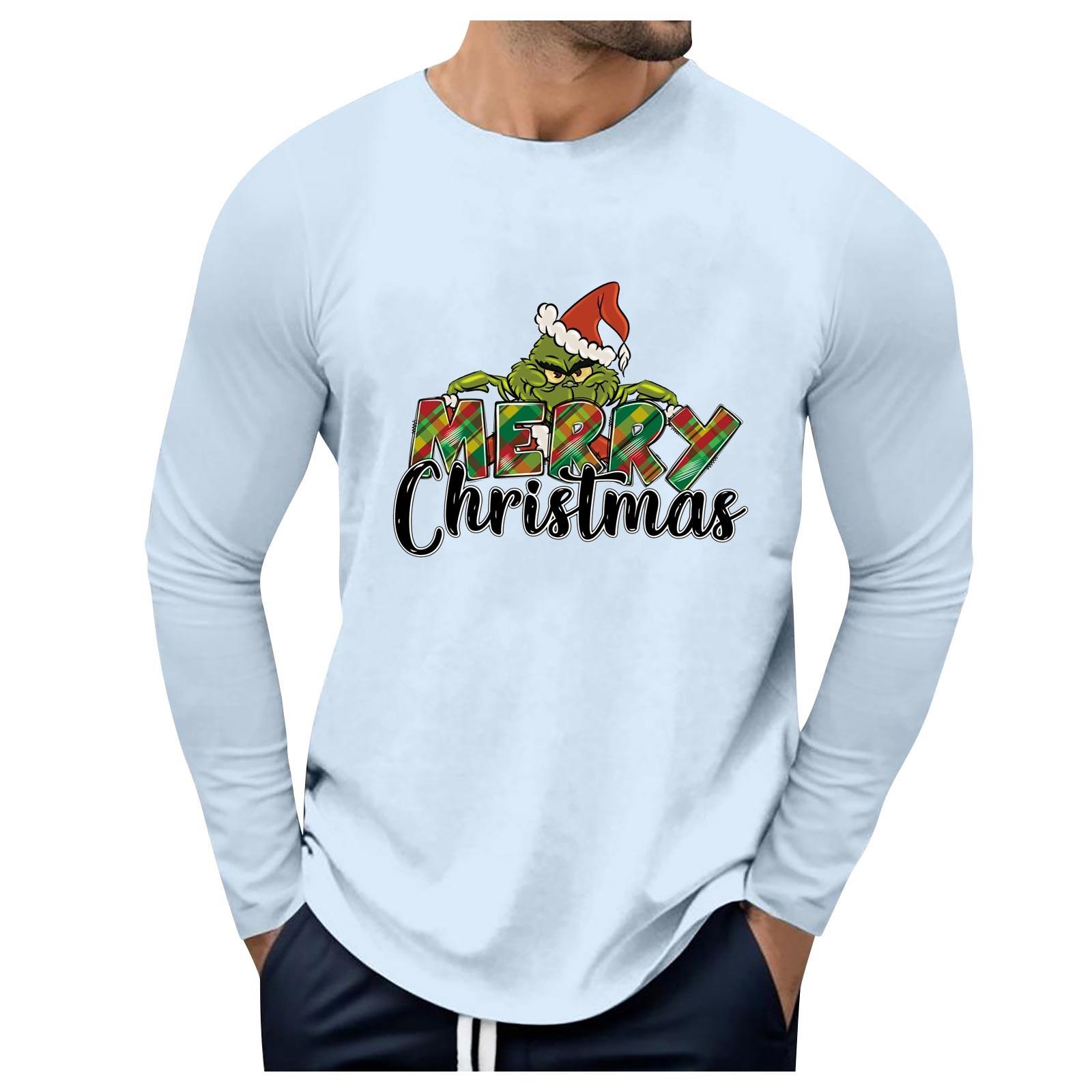 Men s Round Neck Long Sleeve Loose Winter Tops Fashion T-Shirt Pattern Creative Letters Retro Print Street Sports Casual Tops XXXL
Men s Round Neck Long Sleeve Loose Winter Tops Fashion T-Shirt Pattern Creative Letters Retro Print Street Sports Casual Tops XXXL