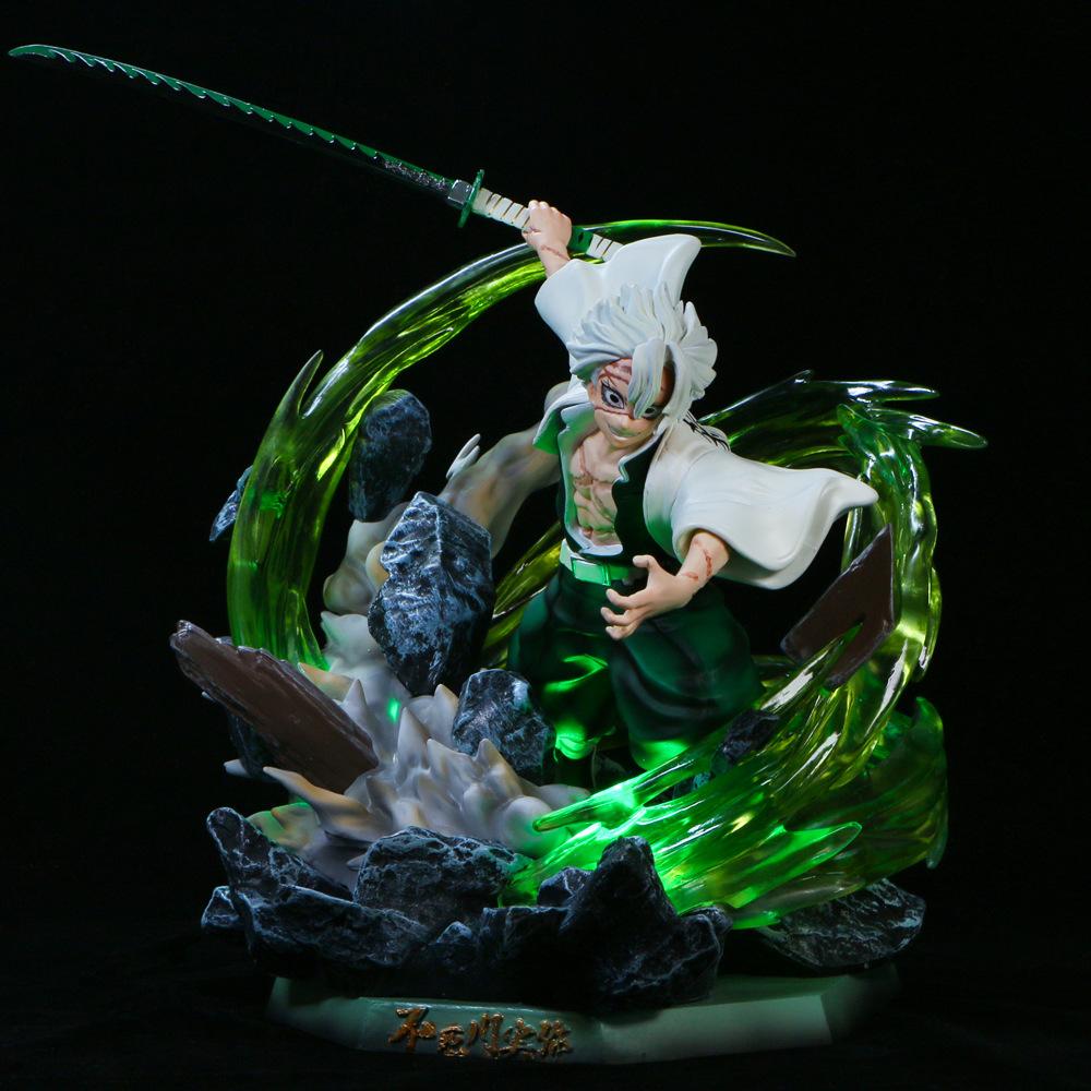30cm Anime Demon Slayer Figure Gk Shinazugawa Sanemi Wind Column USB Luminous Pvc Action Figure Standing Model Toys Doll Gifts
30cm Anime Demon Slayer Figure Gk Shinazugawa Sanemi Wind Column USB Luminous Pvc Action Figure Standing Model Toys Doll Gifts