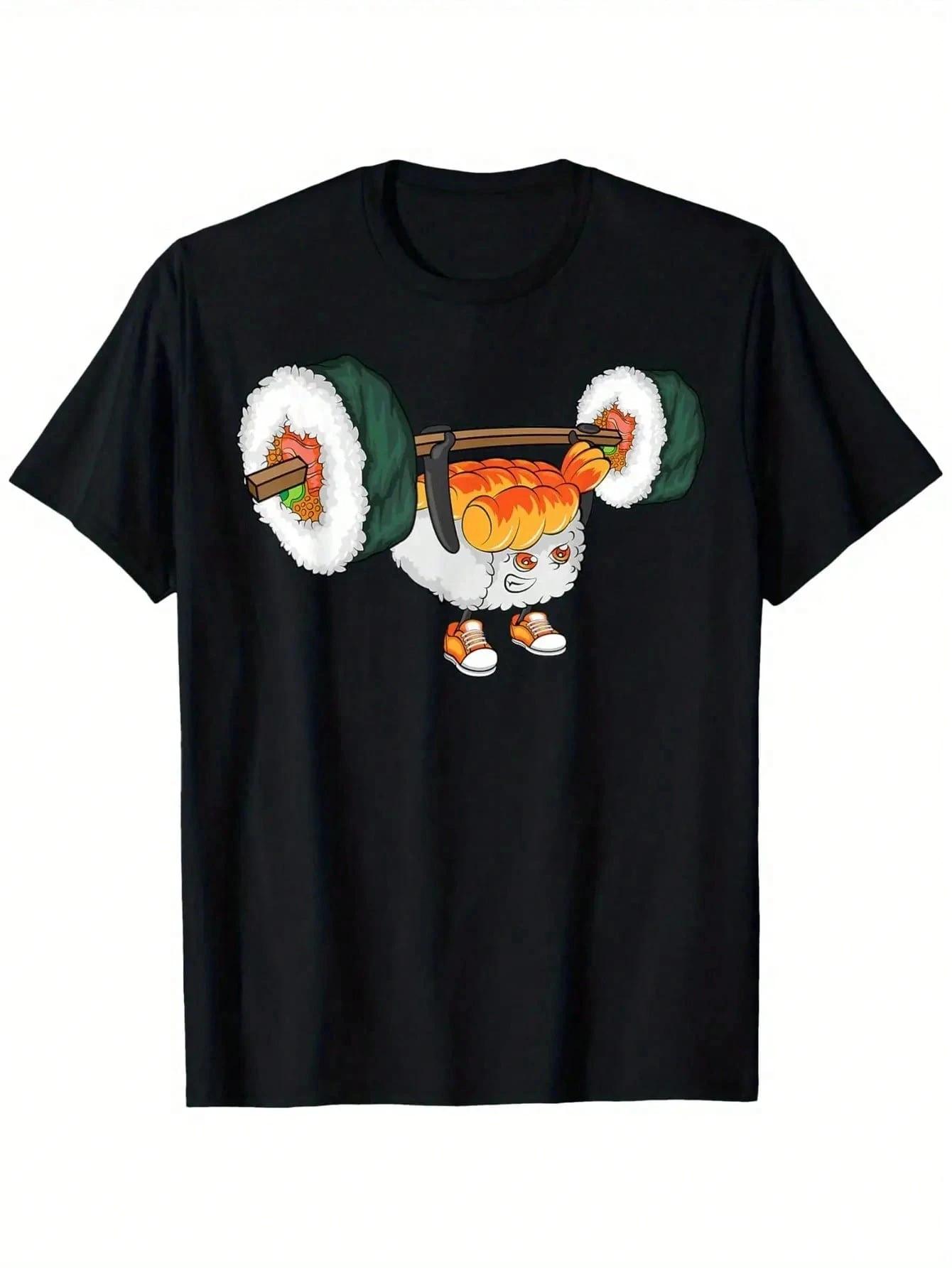 Funny Sushi Weightlifting Graphic Tee Unisex Unisex Cotton Crew Neck Workout TShirt 4XL
Funny Sushi Weightlifting Graphic Tee Unisex Unisex Cotton Crew Neck Workout TShirt 4XL